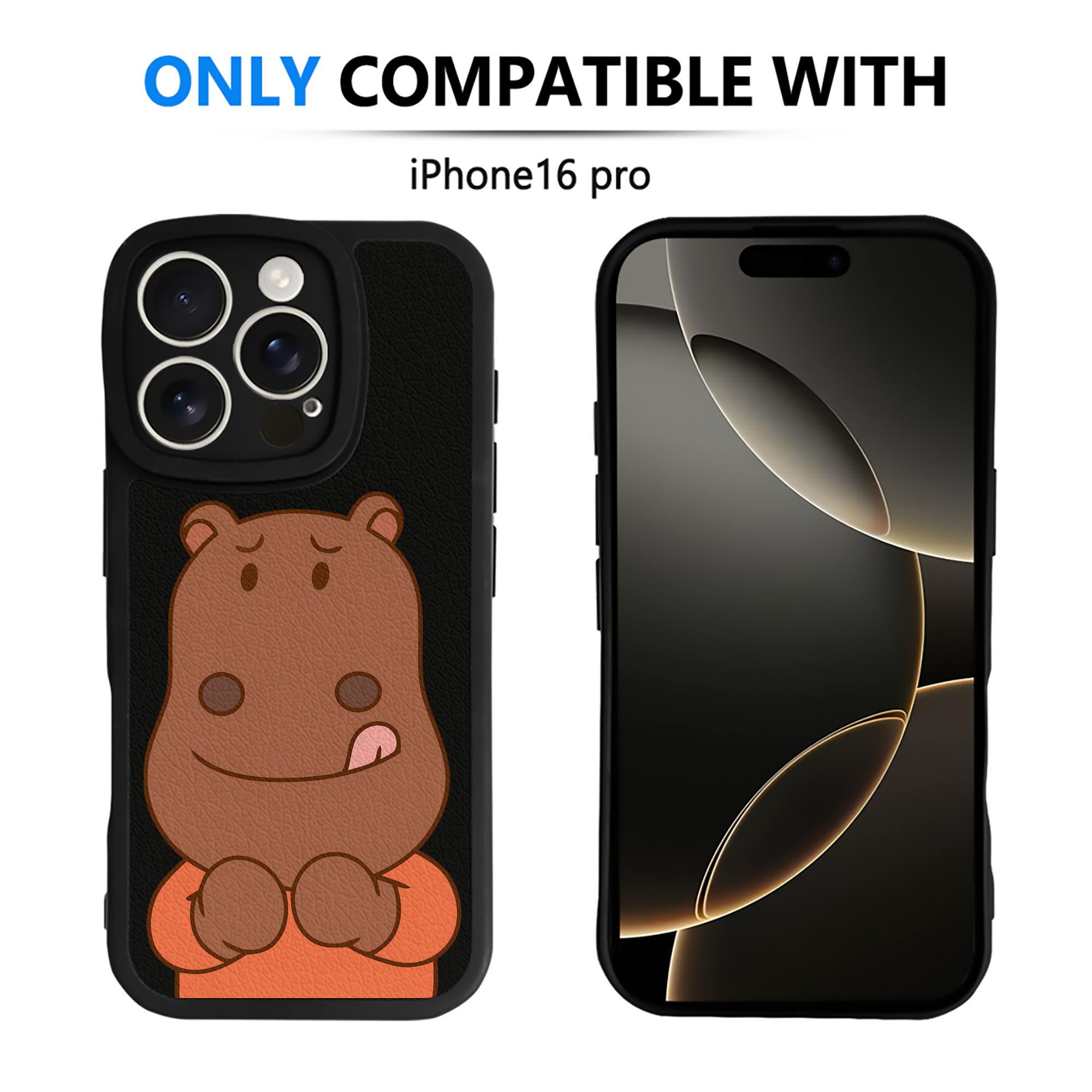 （画像用） アンパンマン Anpanman 【iPhone 16シリーズ対応】シリコンスマホケース（レザー調） 材質：シリコン